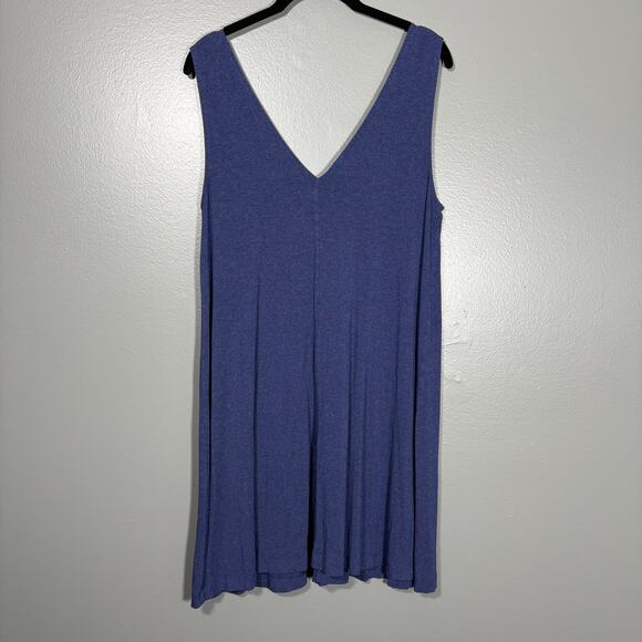 Ann Taylor LOFT Women's Blue Minimalist Sleeveless Shift Dress - Medium - Casual - Picture 6 of 6